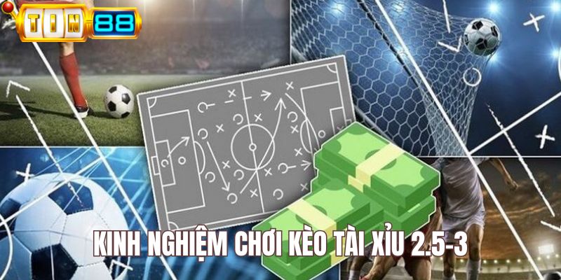 Cược kèo tài xỉu 2.5-3 khi trận đấu đã diễn ra