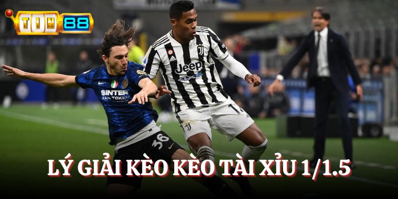 Lý giải cách chơi kèo tài xỉu 1/1.5